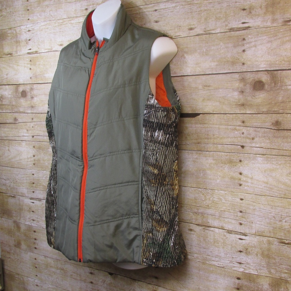 Northcrest Lightweight Olive Camo Vest - NWT - Picture 3 of 7